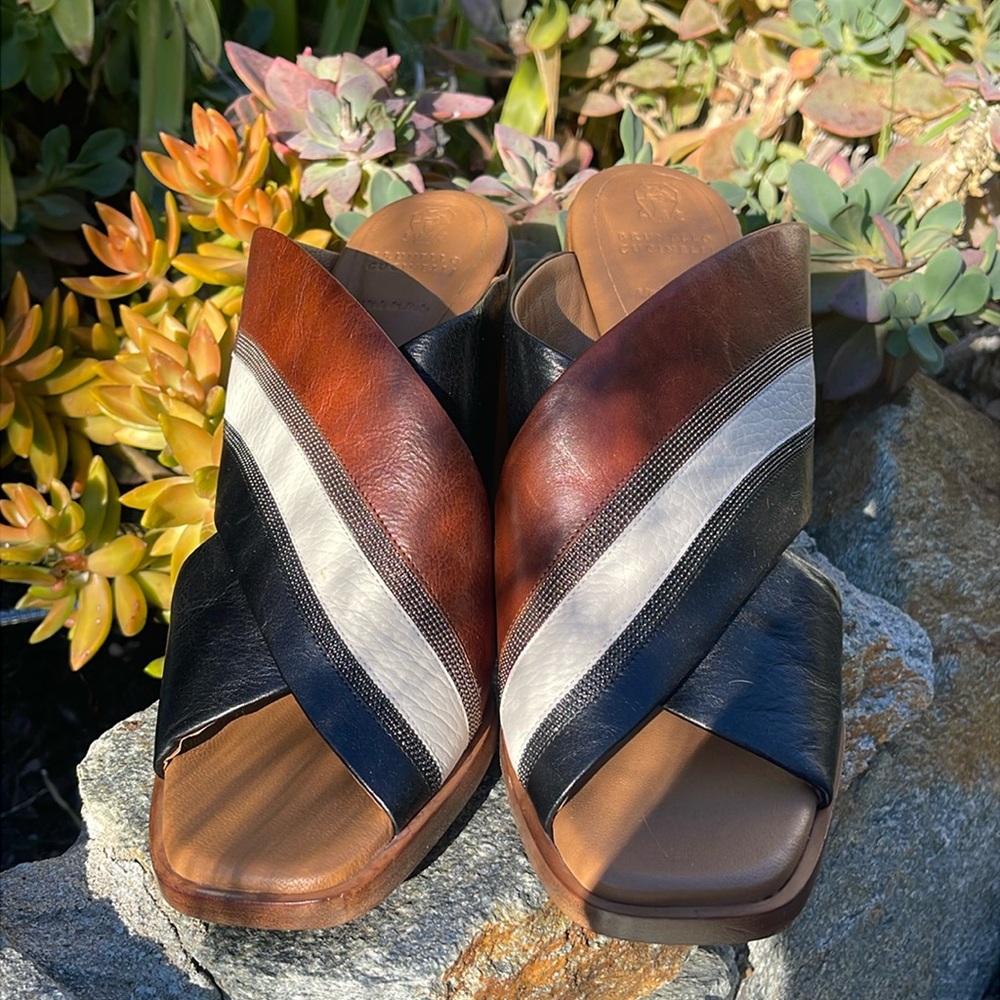 Brunello Cucinelli healed slides NWOB!